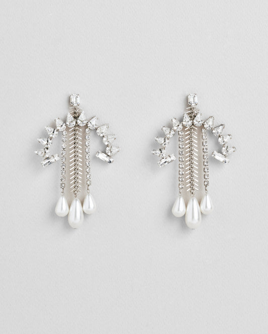 Boucles d'oreilles Agathe Argent